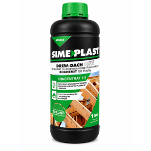 IMPREGNAT DO DREWNA KONSTRUKCYJNEGO SIME PLAST DREW-DACH PLUS – 1 KG (ZIELONY)